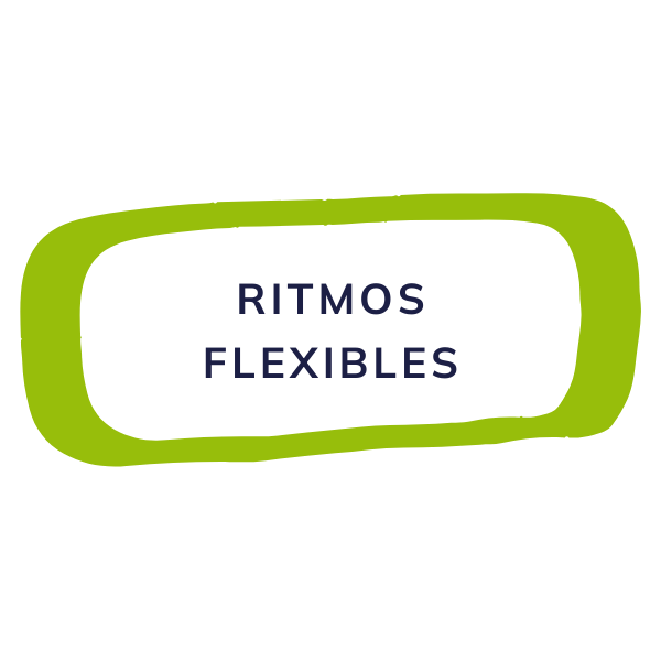 Modelo pedagógico de Mayrit - Ritmos flexibles