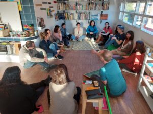 Reunion de familias en Mayrit Escuela Activa