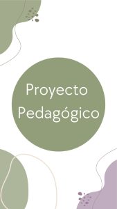 Proyecto pedagógico